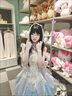 唐努烏現(xiàn)貨【天鵝絨】lolita套裝春款小清新禮服哥特風(fēng)純欲公主裙洛麗塔 【天鵝絨】裙子+拖尾+飛機(jī)盒 M 曬單實(shí)拍圖