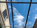 君吻pc全透明耐力板阳光板采光板雨棚阳台防雨板塑料硬板温室大棚雨搭 2.0毫米厚1米宽 实拍图