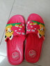 回力童鞋兒童拖鞋男女可愛(ài)小公主涼拖鞋室內居家軟底防滑中大童鞋 3333-20紅色 35碼 曬單實(shí)拍圖