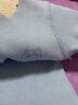童泰秋冬1-18个月婴幼儿衣服宝宝德绒家居保暖圆领对开连体哈衣 蓝色 59cm 实拍图