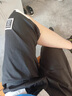 Foss Phil男士短褲新款潮寬松男款運動(dòng)休閑薄款大碼短褲男七分透氣褲子 DDWD-2219黑色 XL 【建議135-155斤】 曬單實(shí)拍圖