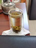 容山堂 雪山綠茶杯子雙層玻璃辦公杯泡茶喝水杯家用主人杯單杯功夫茶具 雪山綠茶杯 曬單實(shí)拍圖