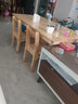希迪尼幼兒園桌椅實(shí)木書(shū)桌套裝兒童木制學(xué)習桌家用寫(xiě)字桌游戲積木長(cháng)方桌 120*60長(cháng)方桌+新款4椅 曬單實(shí)拍圖