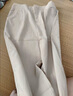 優(yōu)吻（YOUWen）高品質(zhì)尾單女裝新款亞麻女褲寬松九分休閑褲小腳褲棉麻哈倫褲子 白色 少量現貨 L 建議105-120斤 曬單實(shí)拍圖