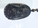 羅晶慧 彩虹眼黑曜石吊墜十二生肖八大守護(hù)神本命佛12屬相掛件項鏈男女 大勢至菩薩【馬】 曬單實拍圖