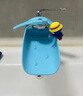 hihidefriends兒童水龍頭延伸器寶寶卡通洗手防濺神器洗漱臺導(dǎo)水槽可愛硅膠套嘴 企鵝釣魚水龍頭延伸器（1個） 曬單實拍圖