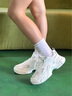 安踏兔子鞋女鞋休閑鞋2025秋冬季新款老爹鞋高幫透氣厚底增高 【網(wǎng)面】-1象牙白/仙蹤綠 37.5 曬單實(shí)拍圖