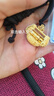 中國黃金（CHINA GOLD）黃金吊墜女古法平安鎖長命鎖金項(xiàng)鏈金鎖掛墜送女友送老婆生日禮物 歲歲平安鎖項(xiàng)鏈_約10.33g 曬單實(shí)拍圖