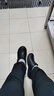 滑克（WAKO）廚師防滑防靜電鞋后廚防水防油大頭舒適工作安全鞋勞保鞋 黑色 41 (245mm) 曬單實(shí)拍圖