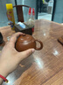 領(lǐng)藝優(yōu)選宜興紫砂壺國高工吳行其純手工大紅袍西施壺原礦270cc 吳行其(國高工)純手工西施壺 曬單實(shí)拍圖