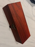 夢(mèng)君宸黑檀木手工S925銀簪子盤發(fā)女漢服岫玉古風(fēng)發(fā)簪步搖教師節(jié)生日禮物 2號(hào)款式（雙流蘇）+木盒 曬單實(shí)拍圖