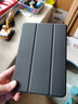 JETech蘋(píng)果iPad Mini 3/2/1代7.9英寸屏通用保護殼磁吸智能休眠平板支架保護套 黑色 曬單實(shí)拍圖