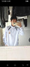 爵城系（Juechengxi）足球服外套長袖套裝男秋冬款皇馬歐冠尤文曼聯(lián)訓(xùn)練服出場服定制 2206#皇馬白色 2XL【175-180cm】[130-150斤】 曬單實拍圖