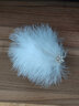 復古甜美羽毛發(fā)夾 超仙唯美發(fā)梳頭飾拍攝寫(xiě)真發(fā)卡 舞臺表演邊夾 大號絨毛頭花一個(gè) 曬單實(shí)拍圖