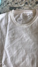 無(wú)印良品 MUJI 女式 印度棉天竺編織 V領(lǐng)短袖T恤 W9SB154 白色 M 曬單實(shí)拍圖