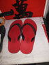 和居優(yōu)品 人字拖男 夾腳沙灘大碼拖鞋男青春潮流新品韓版休閑沙灘鞋室外一人字拖涼鞋女 小貝紅色 43碼 曬單實(shí)拍圖