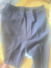 紫魅俏職業(yè)西褲女薄款長(cháng)款正裝褲夏季新款直筒褲上班族抗皺免燙西裝長(cháng)褲 寶藍色 S 曬單實(shí)拍圖
