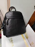 Walker Shop品牌女士雙肩包百搭大容量背包真皮書(shū)包旅行包女包 黑色生日禮物女送女友老婆 曬單實(shí)拍圖