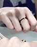 老鳳祥黃金戒指足金999轉運珠男女士活口首飾品生日禮物女友老婆 約0.05克*轉運金珠足金戒指 曬單實(shí)拍圖