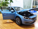 躍紀生（YUEJISHENG）原廠(chǎng) 沃爾沃 VOLVO 新款XC90 沃爾沃1:18 合金汽車(chē)模型 車(chē)模 XC60 沃爾沃V60  藍色 曬單實(shí)拍圖