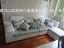 宣聽現(xiàn)貨布藝沙發(fā)簡約現(xiàn)代客廳沙發(fā)大小戶型簡歐實木沙發(fā)組合整裝家具 大戶型五件套U型【乳膠版】 可拆洗棉麻（拍下備注顏色） 曬單實拍圖