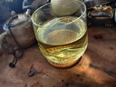 NAPPA 威士忌酒杯 洋酒杯水晶杯玻璃水杯 高檔杯子375ML 手工雕刻 北極光 單只 曬單實(shí)拍圖