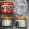 Glasslock 進(jìn)口保鮮糖果罐調(diào)味罐零食盒玻璃防塵防潮儲物罐冰箱收納盒 220ml黃蓋 曬單實拍圖