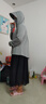 皮爾卡丹300斤大碼冰絲防曬衣女夏季2025新款防紫外線透氣寬松燕尾防曬服 淺灰色帶帽檐不可拆 2XL 160-200斤 曬單實(shí)拍圖