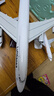 君之禮47cm波音B747飛機(jī)模型中華航空國(guó)航國(guó)泰空軍一號(hào)仿真民航客機(jī)擺件 B747漢莎-標(biāo)配版 曬單實(shí)拍圖