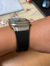 美定適用蘋果手表Ultra2表帶AppleWatch10X新款宇鉑改裝液態(tài)硅膠s9透氣iWatch87/654SE防水運(yùn)動耐用 黑表帶配銀色接頭 Watch Ultra/2代【49MM】 曬單實拍圖