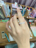 千載一玉和田玉戒指 男女款羊脂白玉戒指 玉石扳指玉指環(huán) 多款可選 帶證書 QZZ0087z 羊脂玉約16-17毫米 曬單實(shí)拍圖