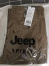 吉普（JEEP）純棉休閑褲男士春夏薄款寬松直筒中年商務(wù)高腰深檔長(zhǎng)褲子 卡其（厚款） 34碼(腰圍2尺7 ) 曬單實(shí)拍圖