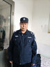 迪伽洛保安服套裝春秋裝作訓服制服戰訓服安保作戰服物業(yè)工作服軍迷服飾 藏青色拉鏈【上衣+褲子+標貼】 185/3XL 曬單實(shí)拍圖