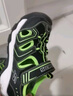 Skechers斯凱奇童鞋男童包頭涼鞋中大童沙灘鞋夏季魔術(shù)貼休閑鞋407030L 曬單實(shí)拍圖