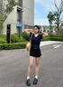 千紙鶴（Q ZHIHE）小皮鞋女款英倫風(fēng)2025新款夏季夏天JK配裙子樂(lè )福鞋百搭厚底女鞋子 黑色啞光（單里） 35 曬單實(shí)拍圖