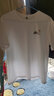 名創(chuàng  )優(yōu)品（MINISO）冰絲T恤男夏季男生運動(dòng)休閑寬松短袖2025新款涼感透氣速干衣服男t 白色(愛(ài)心耳兔胸標) XL 180(不起球不掉色) 曬單實(shí)拍圖
