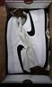 耐克（NIKE）官方空軍一號AIR FORCE 1男子運(yùn)動(dòng)鞋板鞋秋季膠底板鞋F(xiàn)Q4296 101白/黑/白 43 曬單實(shí)拍圖