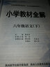 2025秋新版小學(xué)教材全解六年級(jí)上冊(cè)下冊(cè)語文數(shù)學(xué)英語人教版薛金星6年級(jí)講解輔導(dǎo)書教材解讀 六下語文（人教） 曬單實(shí)拍圖