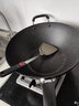 蘇泊爾（SUPOR）無煙不粘鍋黑色麥飯石炒鍋家用平底電磁爐燃?xì)饷簹庠钸m用炒菜鍋具 星星石不粘鍋【+可立蓋】 32cm 曬單實拍圖
