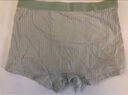 浪莎男士?jì)妊澞胸Q條紋抑菌新疆棉舒適透氣平角褲中腰男式四角短褲頭 豎條紋-3條裝 XXL 曬單實(shí)拍圖