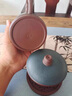 洛湘宜興紫砂杯高端名家唐麗純手工原礦紫砂泡茶杯節(jié)日送禮辦公杯禮品 威震四海蓋杯（五件套） 480ml 曬單實(shí)拍圖