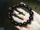 光音 金星小葉紫檀手串 男士手鏈 佛珠男款 收藏級老料手珠 高密印度檀香木珠文玩飾品 15毫米金星高密老料（38克以上） 曬單實(shí)拍圖