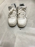 愛(ài)洛斯汀堡 鞋子男港風(fēng)氣墊運動(dòng)鞋男韓版學(xué)生學(xué)院情侶休閑跑步鞋女球鞋男鞋 XS222白灰 40【標準尺碼】 曬單實(shí)拍圖