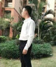 啄木鳥(niǎo) 西褲男春秋季商務(wù)休閑九分冬季新款男士免燙職業(yè)正裝西裝褲子男 九分黑色+九分藏青 31 曬單實(shí)拍圖