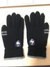 蒂潤石5-10歲兒童手套男童春秋冬季保暖8-9小男孩中童毛線(xiàn)五指薄款分指 金義五指（黑色）5-10歲 年齡參考選項 曬單實(shí)拍圖