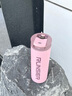 路飲者RUNSIER2024新款保溫杯女士高顏值大容量吸管水杯不銹鋼學生便攜男士直飲 C5S-淺桃粉 430ml 曬單實拍圖