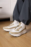 迪桑特 DUALIS都市通勤 男士 DUALIS KNIT 運(yùn)動(dòng)休閑鞋 KK-卡其色 42 曬單實(shí)拍圖