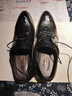 YDL 春款 鱷魚紋商務(wù)休閑皮鞋 男歐版超尖頭發(fā)型師男鞋英倫內(nèi)增高結(jié)婚鞋青年 黑色(內(nèi)增高) 37 曬單實(shí)拍圖