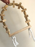寵兒新家原色實(shí)木鳥(niǎo)秋千 鸚鵡玩具用品 益智玩具 鸚鵡秋千吊環(huán)鳥(niǎo)籠吊環(huán) 曬單實(shí)拍圖