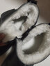 愛(ài)新覺(jué)羅公子 【羊皮毛一體】棉鞋男士雪地靴冬季保暖男鞋防滑加厚大碼短靴 2276黑色 39 曬單實(shí)拍圖